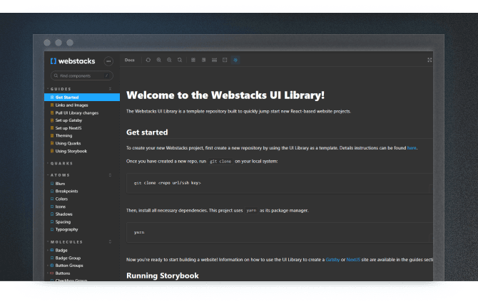 Webstacks UI Library